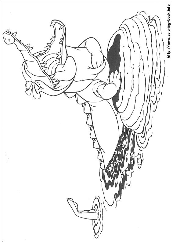 Peter Pan coloring picture